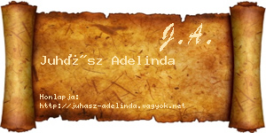Juhász Adelinda névjegykártya